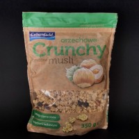 Кранчі горіхові Crunchy orzechowe prazone musli Crownfield 350g
