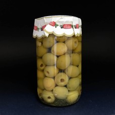 Зелені оливки без кісточок Delizie di Riviera Olive Verdi Denocciolate in Salamoia