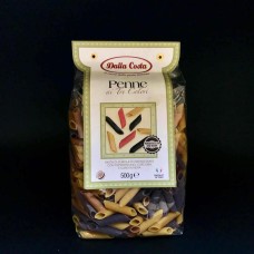 Паста пенне кольорове Penne ai Tre Colori Dalla Costa