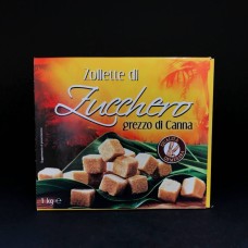 Цукор тростинний в кубиках Zollette di Zucchero grezzo di canna Novarese zuccheri