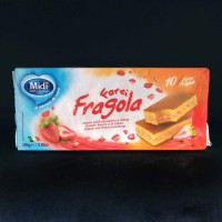 Бісквіт з полуничною начинкою Farci Fragola Midi