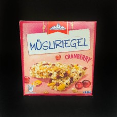 Злакові батончики з журавлиною Cranberry Musliriegel Gletscherkrone