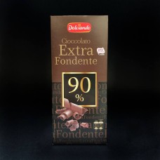 Екстра чорний шоколад 90% Cioccolato Extra Fondente Dolciando