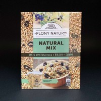 Мікс з білої гречки, булгуру, оливок та сушеного часнику Natural Mix Plony Natury