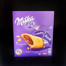 Батончики бісквітні з шоколадним кремом Мілка Crunchy Break Milka