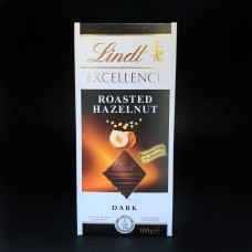 Шоколад темний з дрібним фундуком Lindt Excellence Roasted hazelnut