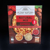 Мікс з пластівців квасолі Борлотті, ячмінної каші і помідорів Natural Mix Express Plony Natury