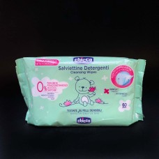 Серветки вологі Cleansing Wipes Chicco 60 штук