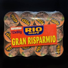 Тунець Rio mare в оливковій олії Tonno all’Olio di Oliva 12*80g