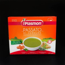 Дитячий овочевий суп Plasmon Passato di verdure без глютену