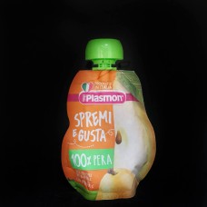 Дитяче фруктове пюре з груші Plasmon Spremi e Gusta 100% Pera від 6 місяців