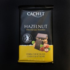 Cachet Dark Hazelnut Темний шоколад з цільним фундуком