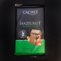 Cachet Milk Hazelnut Молочний шоколад з цільним фундуком
