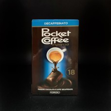 Цукерки з темного шоколаду і кавовою начинкою без кофеїну Pocket Coffee espresso decaffeinato 225g