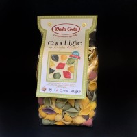 Макарони кольорові Conchiglie ai Cingue Colori Dalla Costa 500g
