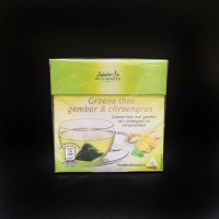 Чай зелений з імбирем та лимонграсом в пакетиках Croene thee gember&citroengras Westminster Tea