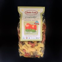 Макарони кольорові Farfalle al Pomodoro e Basilico Dalla Costa 500g