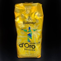 Кава в зернах Dallmayr crema d`oro Brasilien selektion Des Jahres 1kg