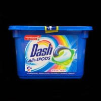 Капсули для прання кольорових речей 15шт Salva Colore Dash All in 1 Pods Dash 405g