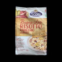 Різотто з артишоком та радічіо Risotto Radicchio e Carciofi Scotti 210g