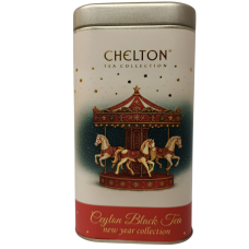 Чай листковий цейлонський в жб упакуванні Holiday Carousel Tea Collection Chelton 100g