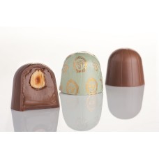 Цукерки з горіхово-фундучним кремом і цільним фундуком в молочному шоколаді Classic Hazelnut Laurence